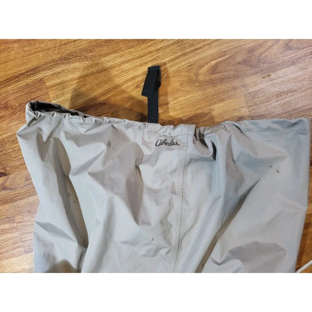 Cabela's DryPlus Premium Fishing Wader XL Short TAN 4MOST Stockingfoot